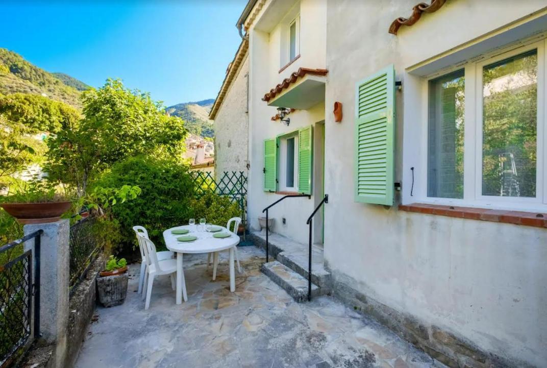 La Tiniera A Luceram - Maison Renovee 2023- Terrasse - Wifi - Village Des Creches Exterior foto